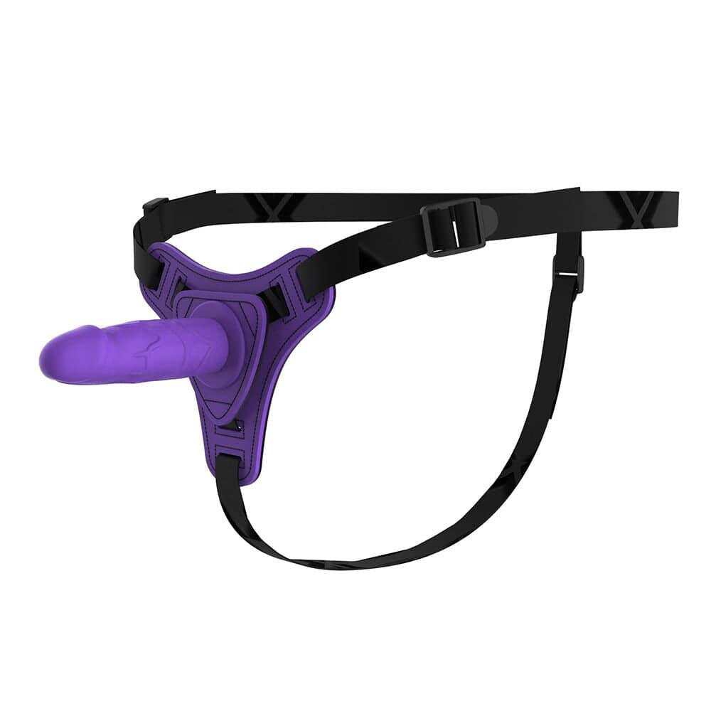 Women's Wearable Strap-On Dildo with Fake Anus