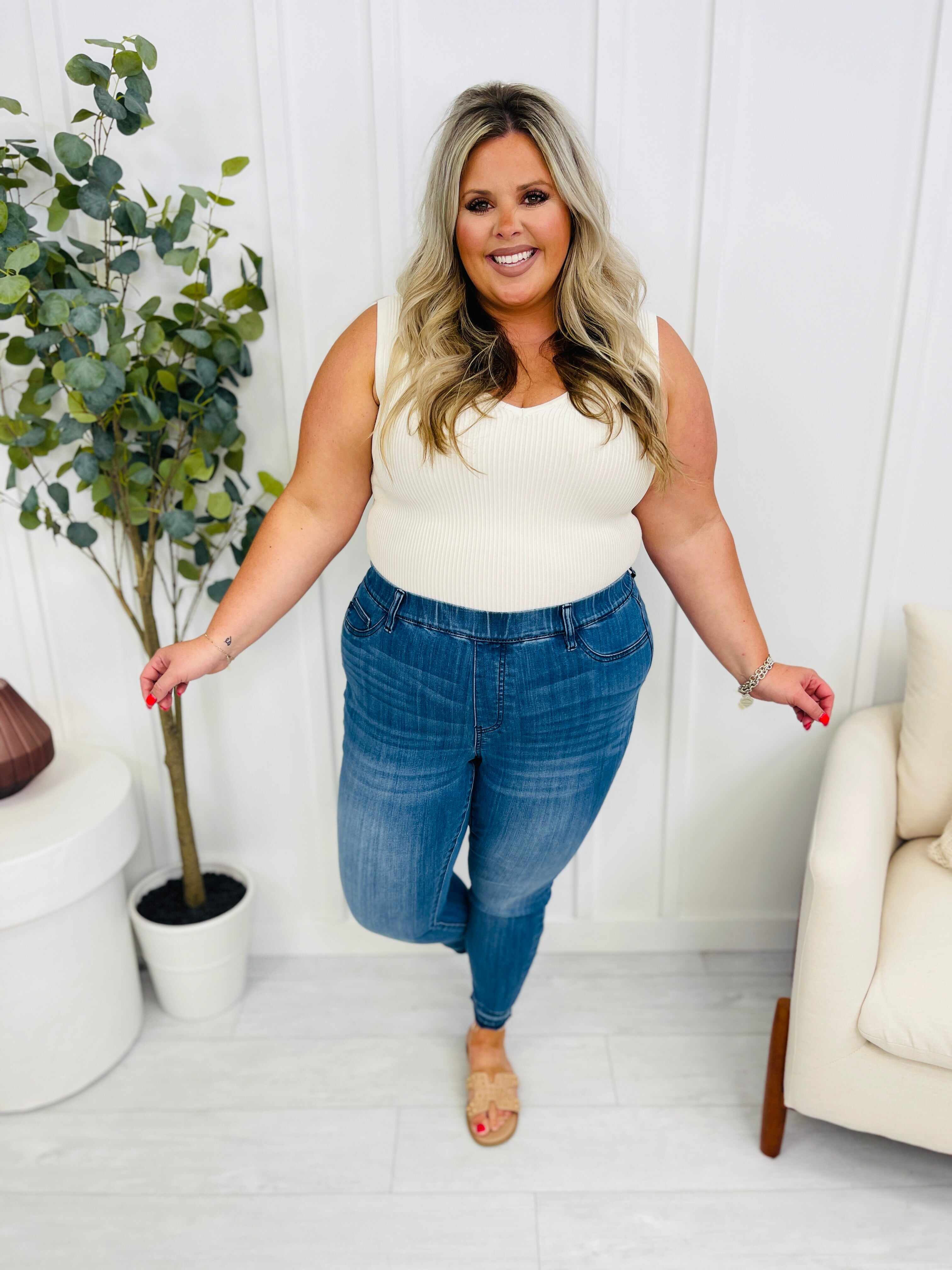 REG/CURVY All I Wanted Pull On Skinny Jeans