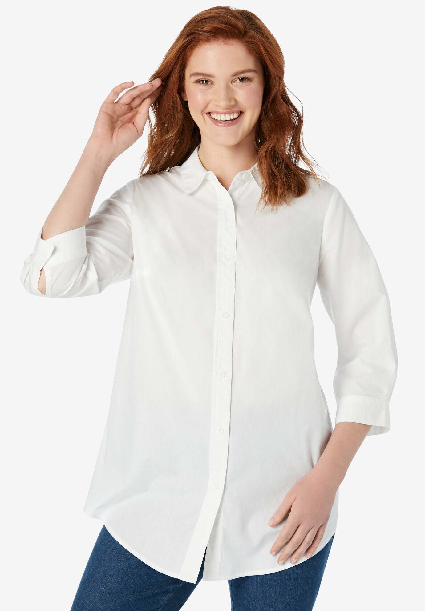 Perfect Three Quarter Sleeve Shirt