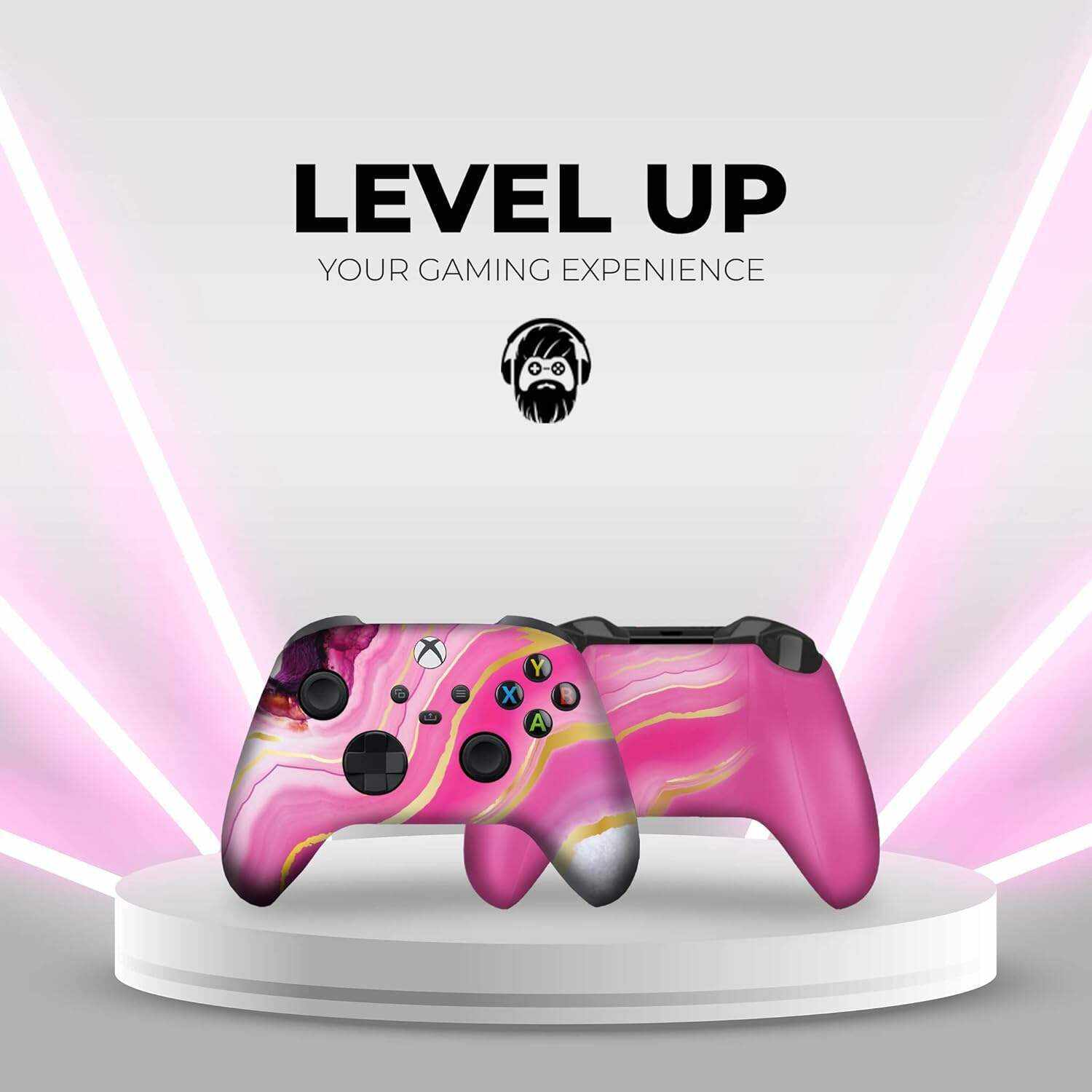 DreamController Original X-box Wireless Controller Special Edition Customized Compatible with X-box One S/X-box Series X/S & Windows 10 Made with Advanced HydroDip Print Technology(Not Just a Skin)