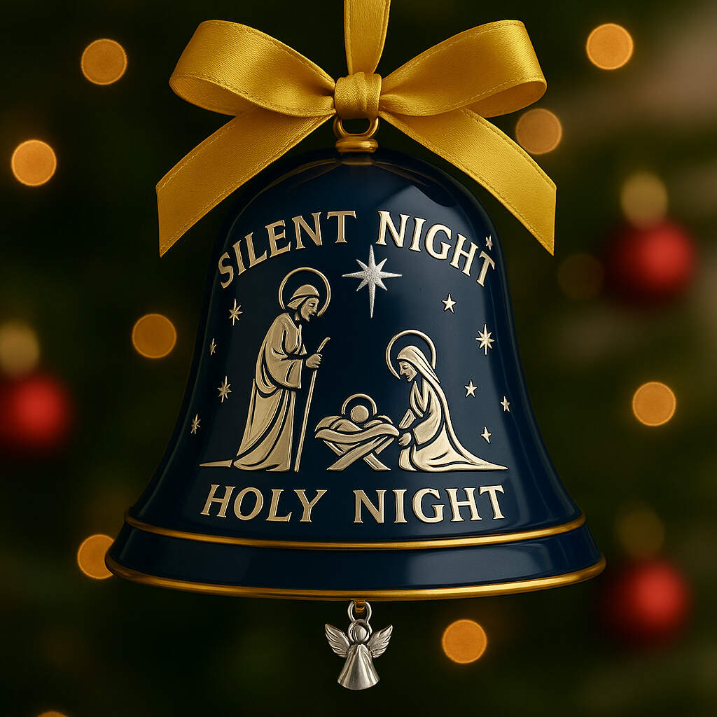 Nativity Bell Ornament