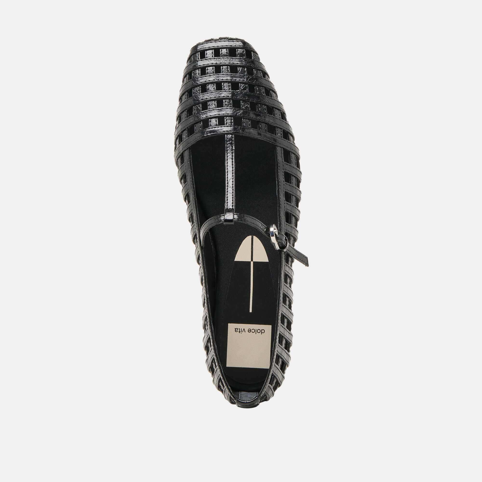 RAINS BALLET FLATS BLACK STELLA