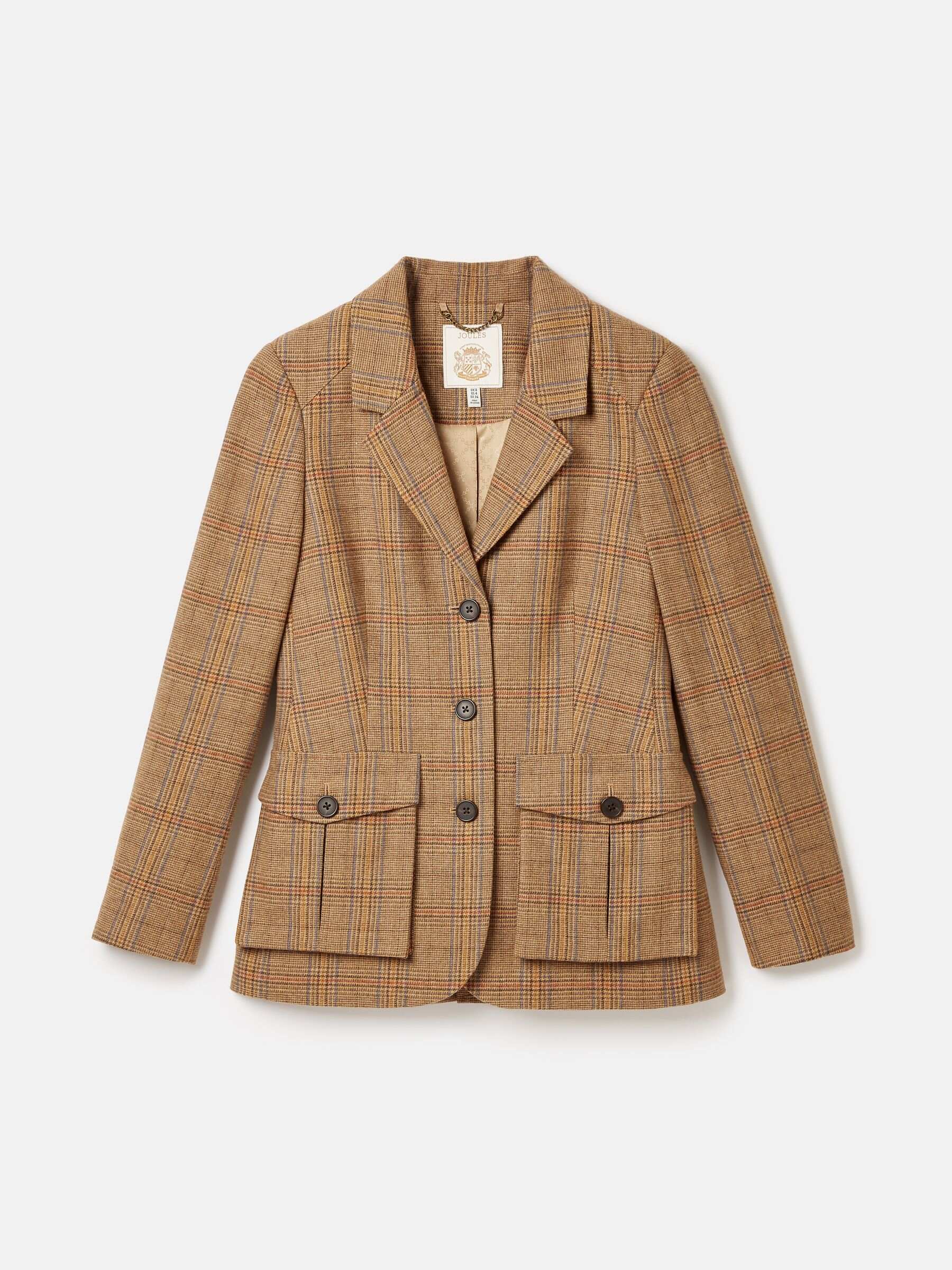 Foxley Brown Check Tweed Suit Blazer