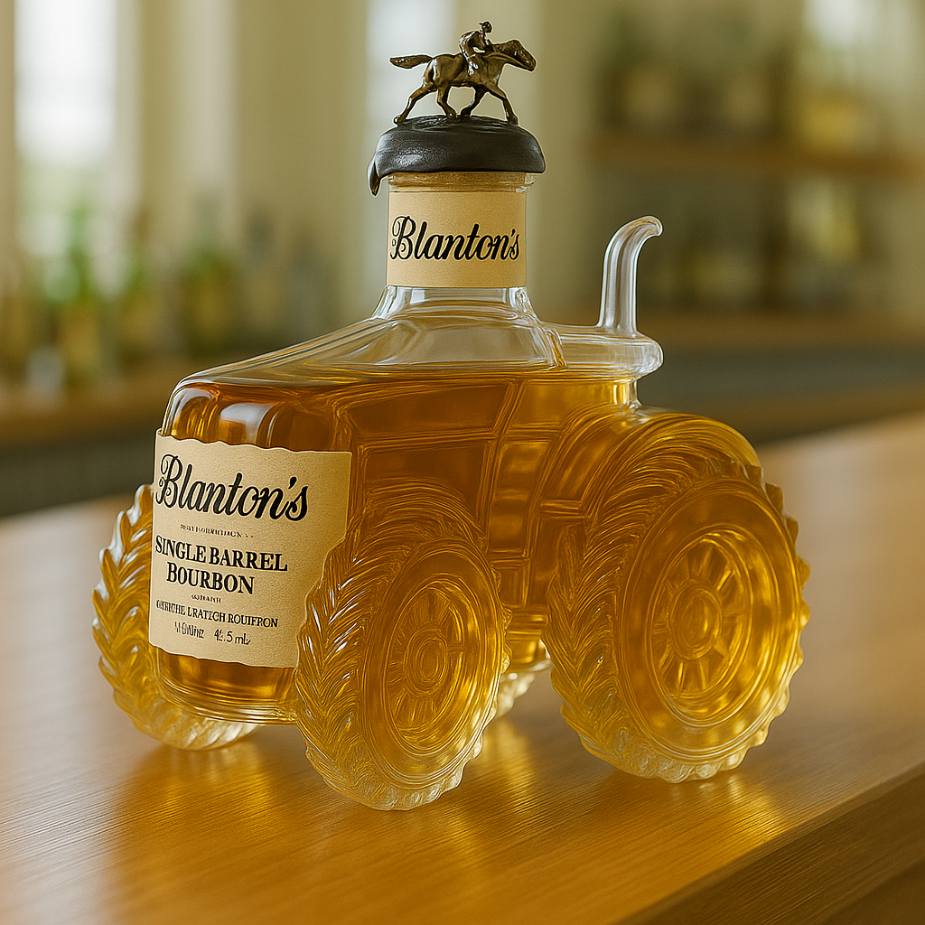 Tractor Whiskey Bottle