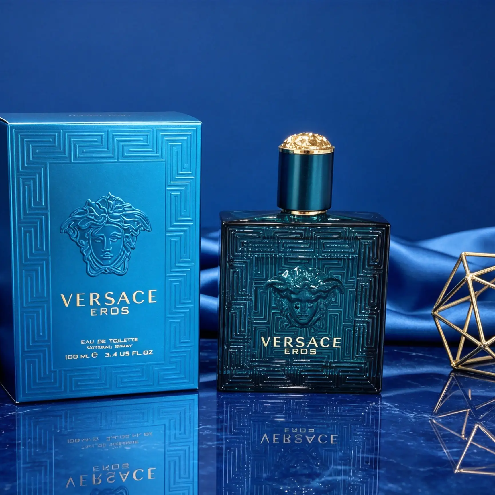 VERSACE Eros Men Perfume, Iconic Medusa Cologne-100ml