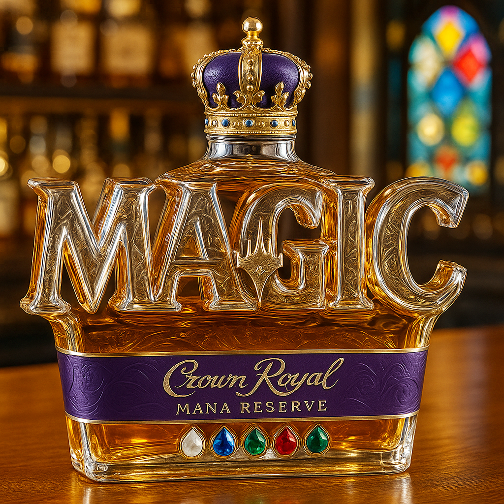 Magic: The Gathering Whiskey Bottle