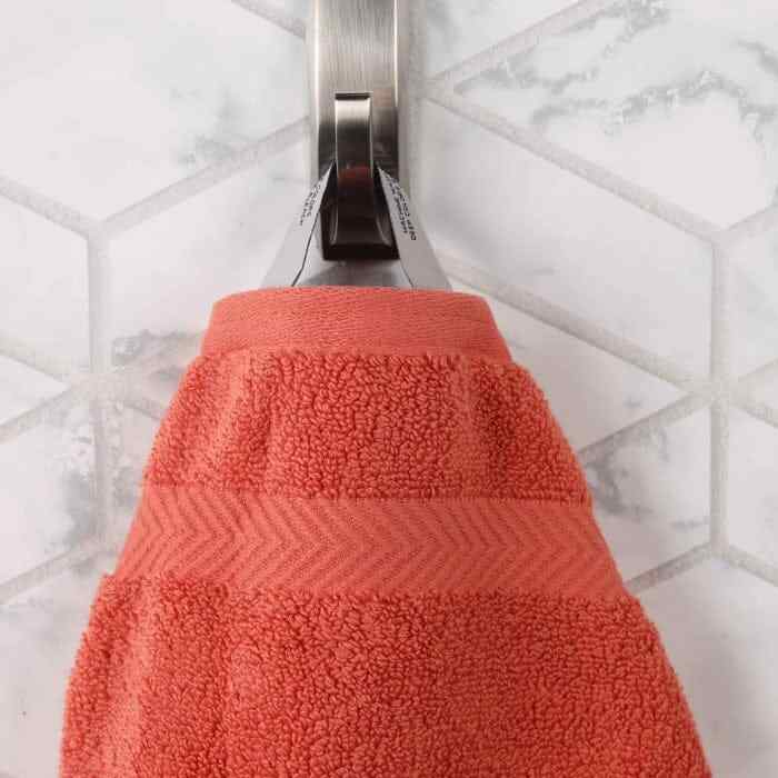Superior Soft and Absorbent Zero Twist Cotton 6-piece Towel Set