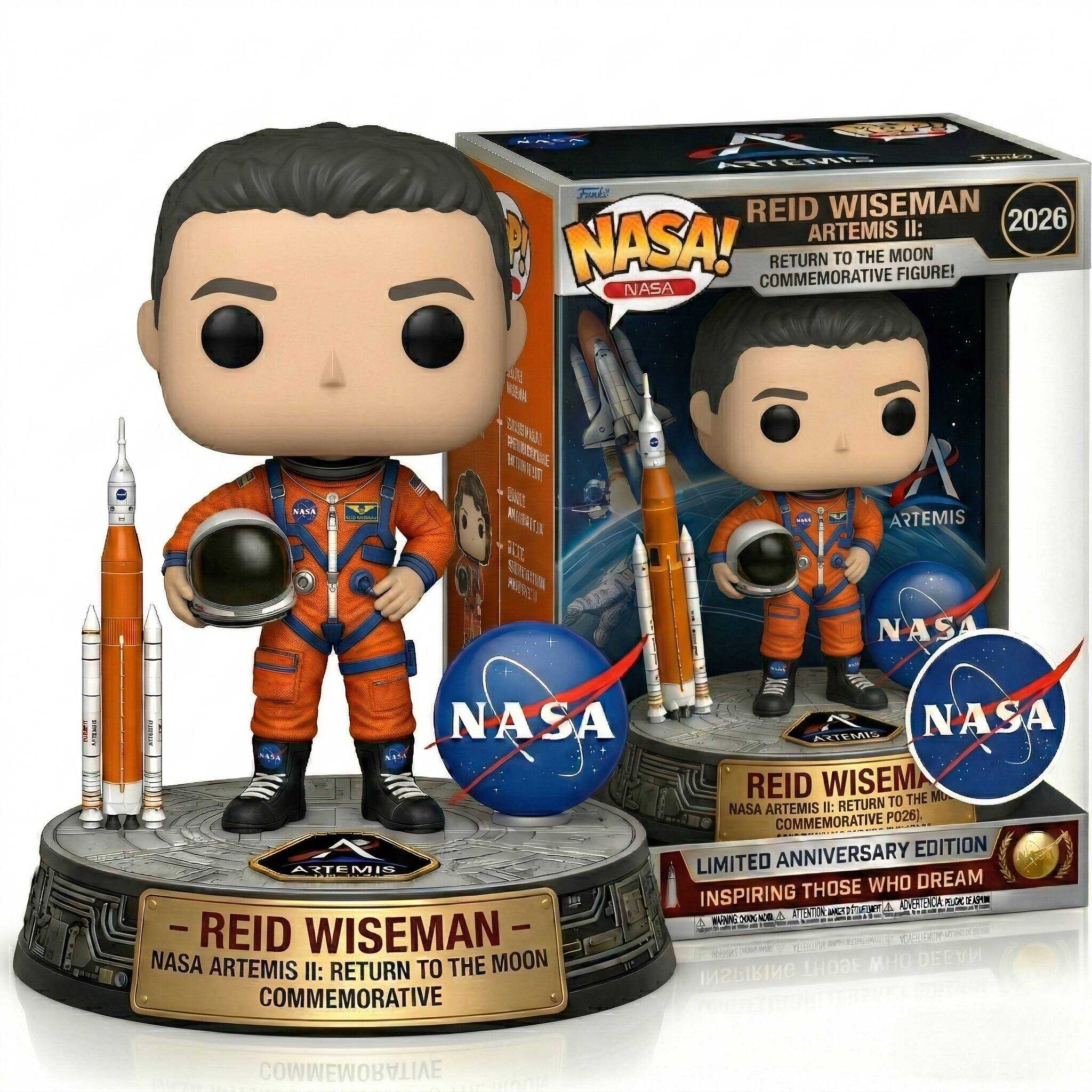 NASA Artemis II Crew – Limited Edition Commemorative Pop! Figures 🚀🌕