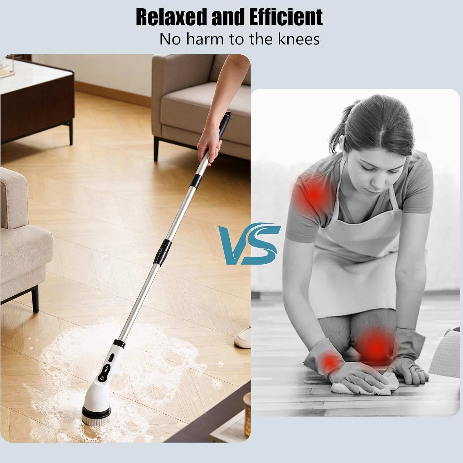 Electric Spin Scrubber Shower Cleaner Brush