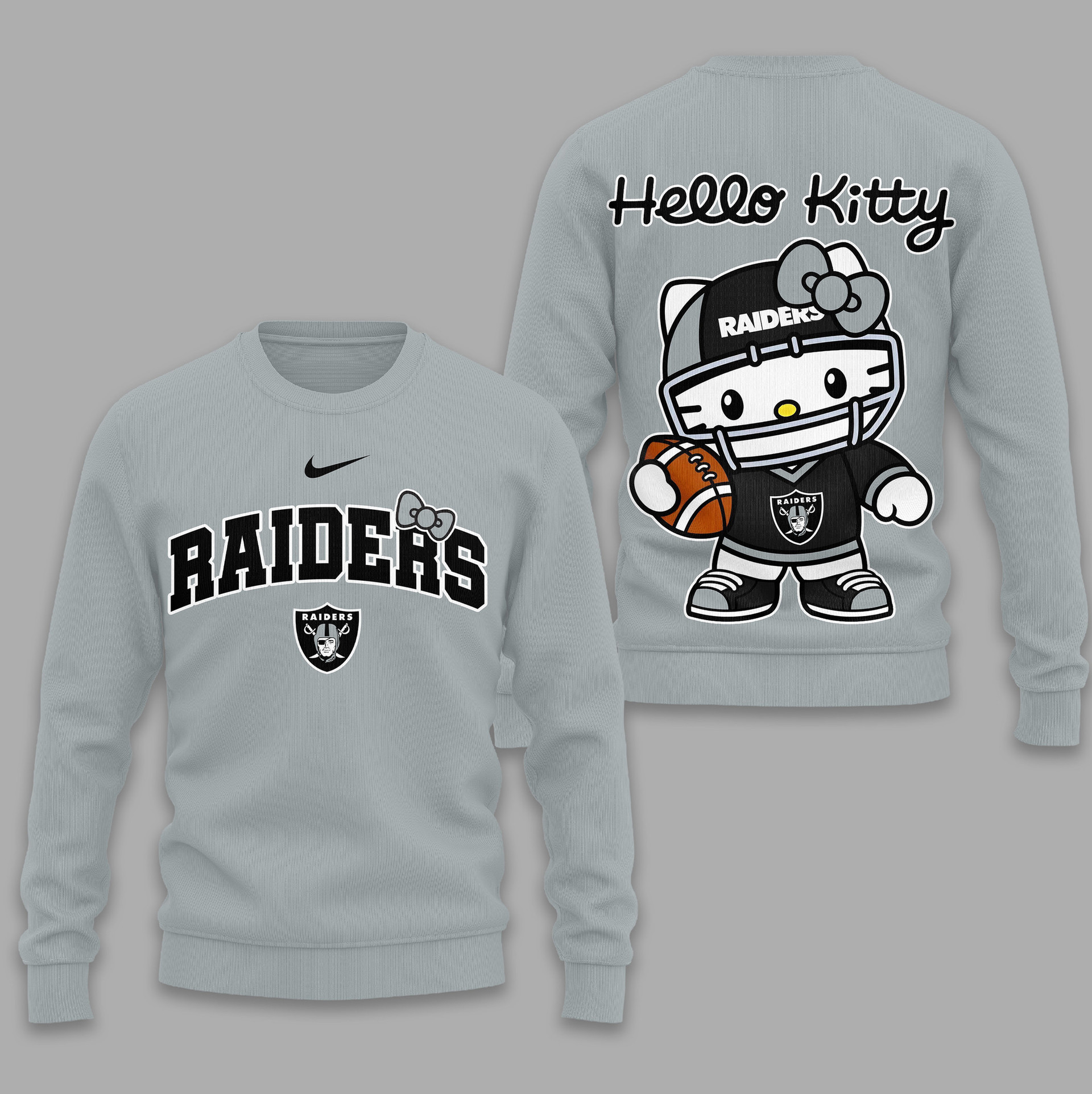 Las Vegas Raiders | Premium NFL Hello Kitty Women's Shirt TD