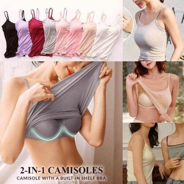 2024 Summer Sale 50% Off - Tank With Built-In Bra