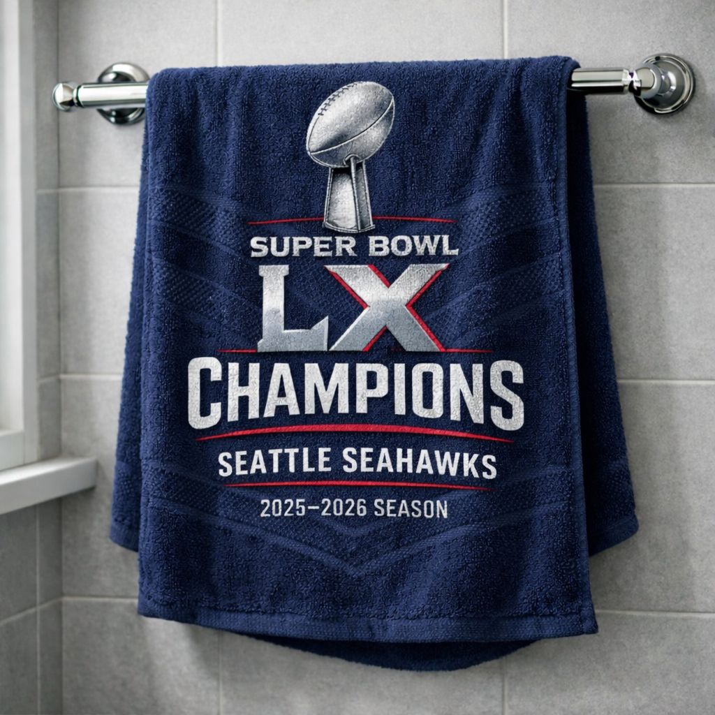 Seattle Seahawks Super Bowl Champion Towel