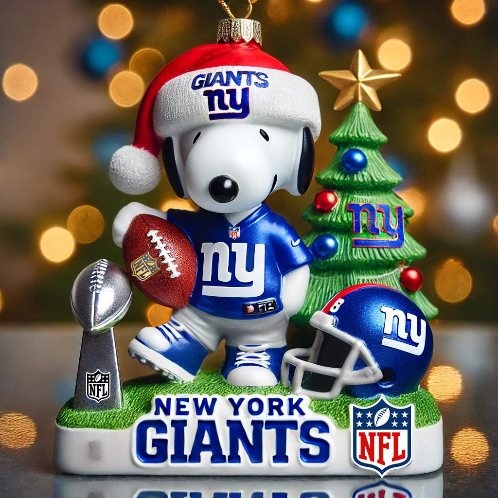 Football Team Christmas Ornaments