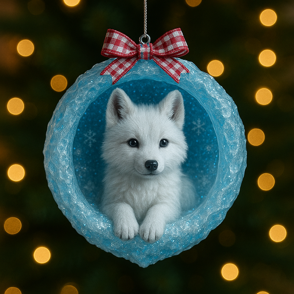 Ice Crystal Cave Animal Ornaments