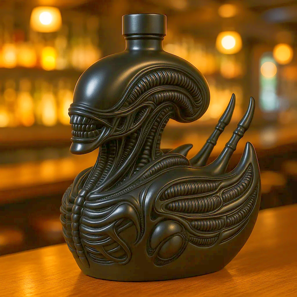 Xenomorph Duck Whisky Bottle