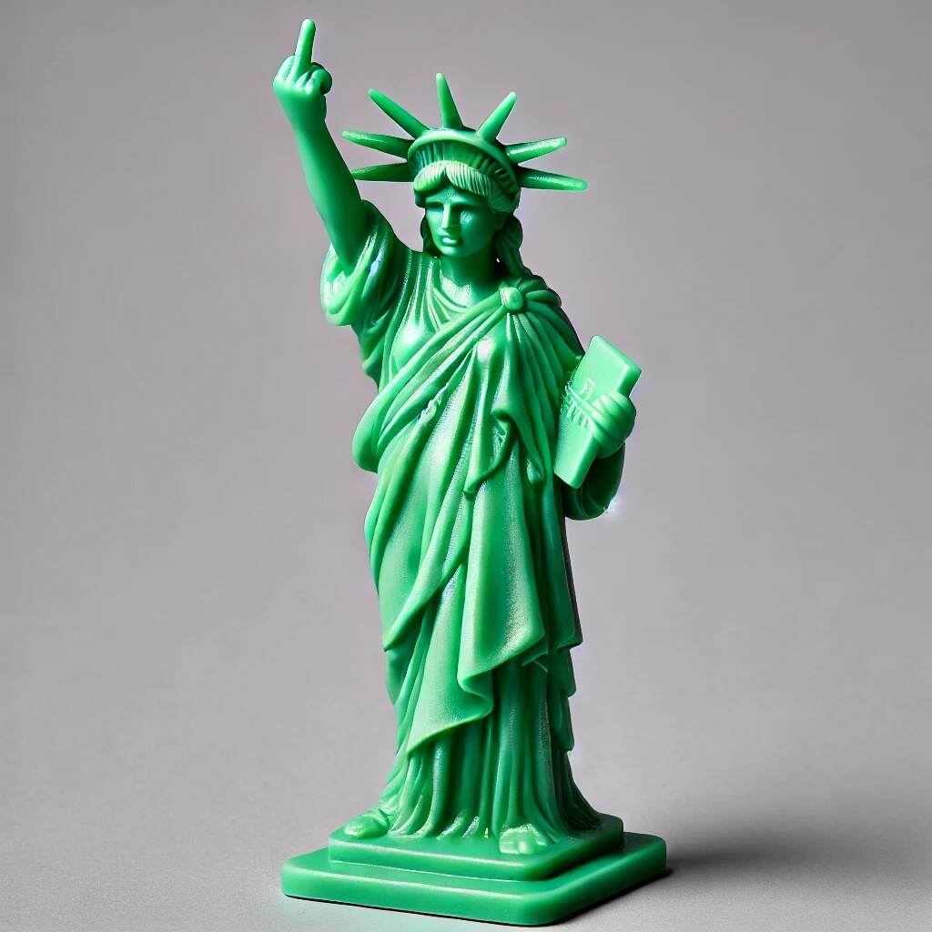 Funny Statue of Liberty
