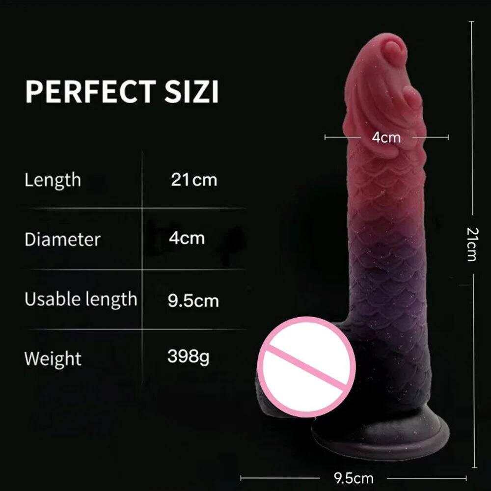 BDSM Monster Dildo – Horse, Dragon, and Dog-Inspired Realistic Suction Cup Toy