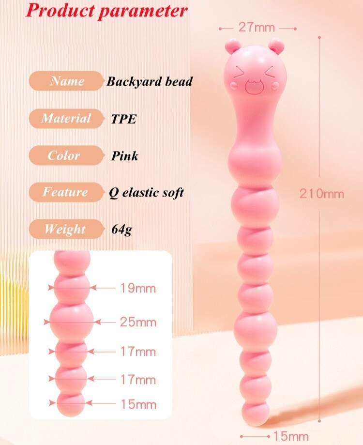 Gloomy Bear Anal Pulling Beads