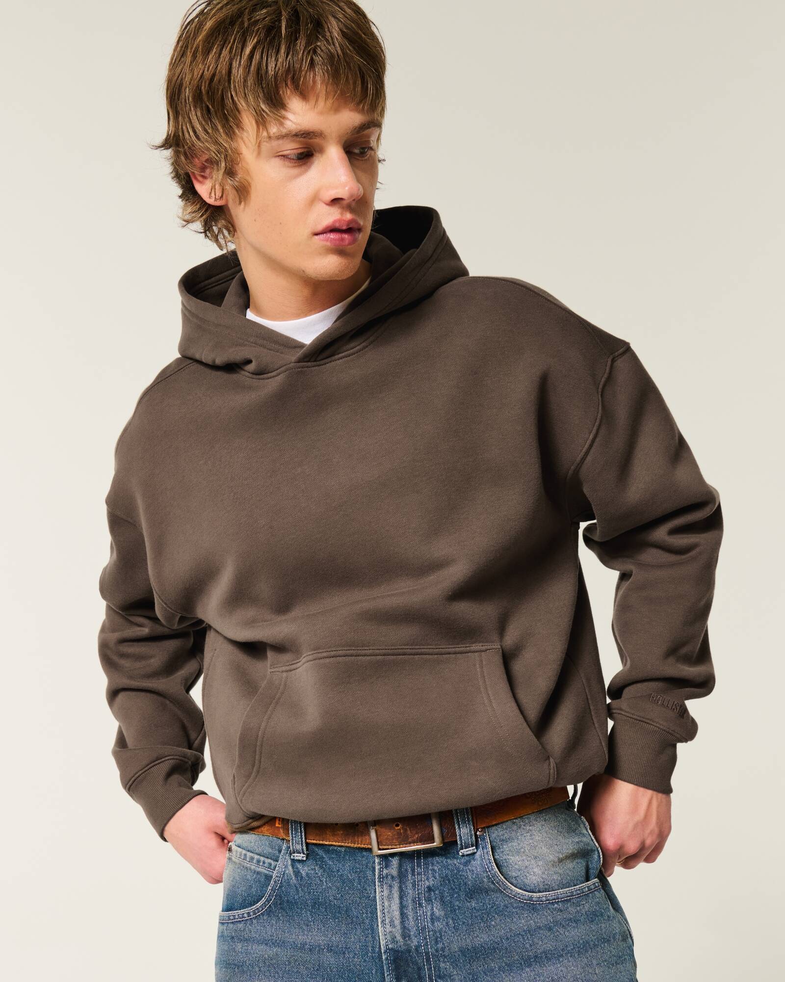 Boxy Camo Hoodie