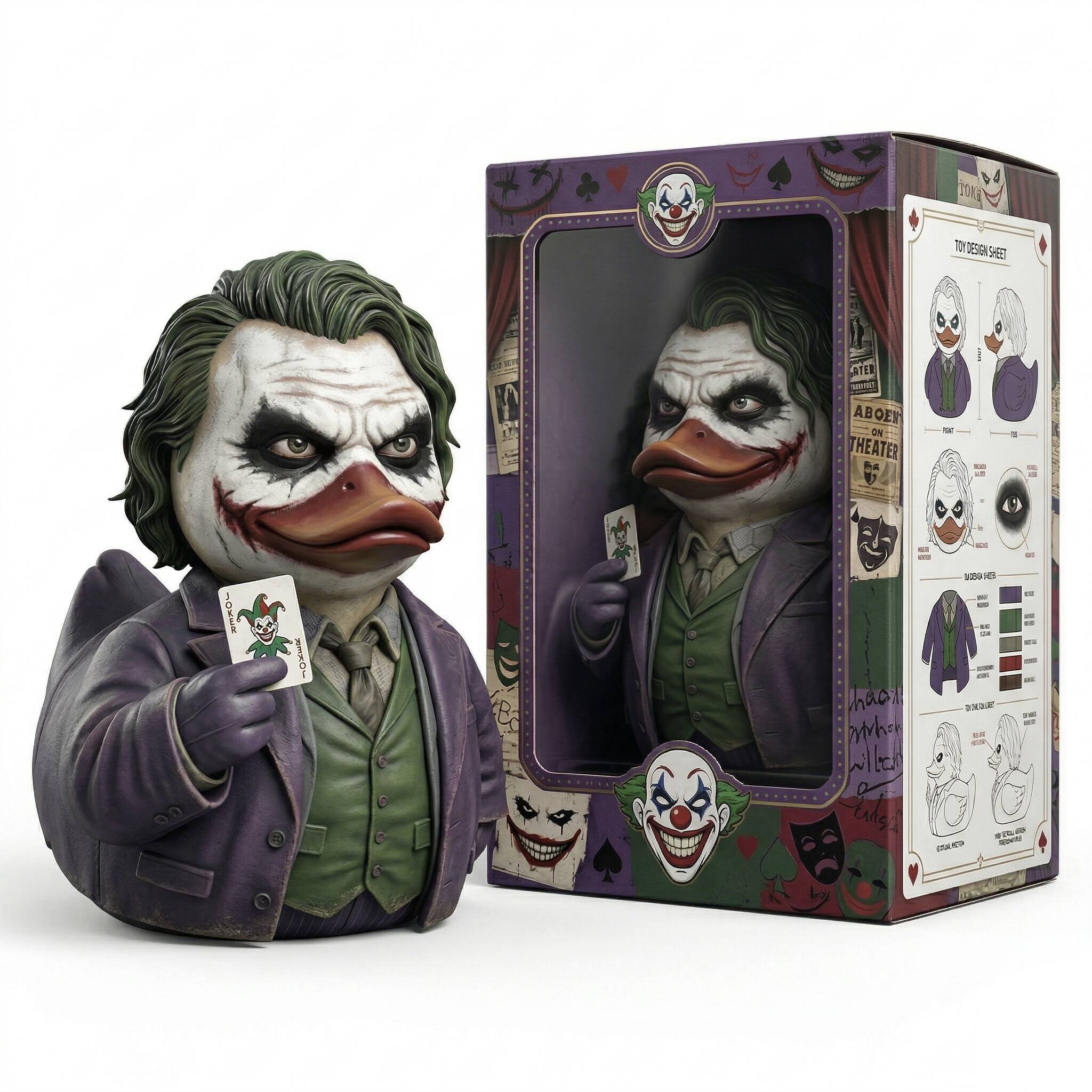 🃏Chaos Clown Collector Duck – Dark Icon Edition