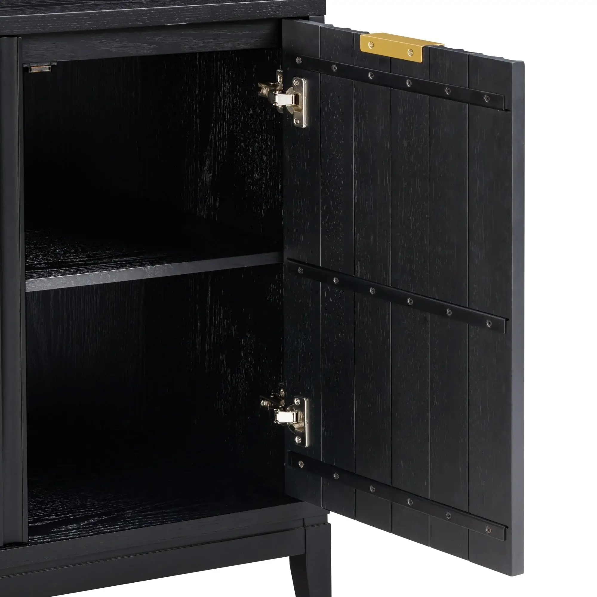 Jasper Modern Sideboard, Kitchen Storage Cabinet with Fluted Doors