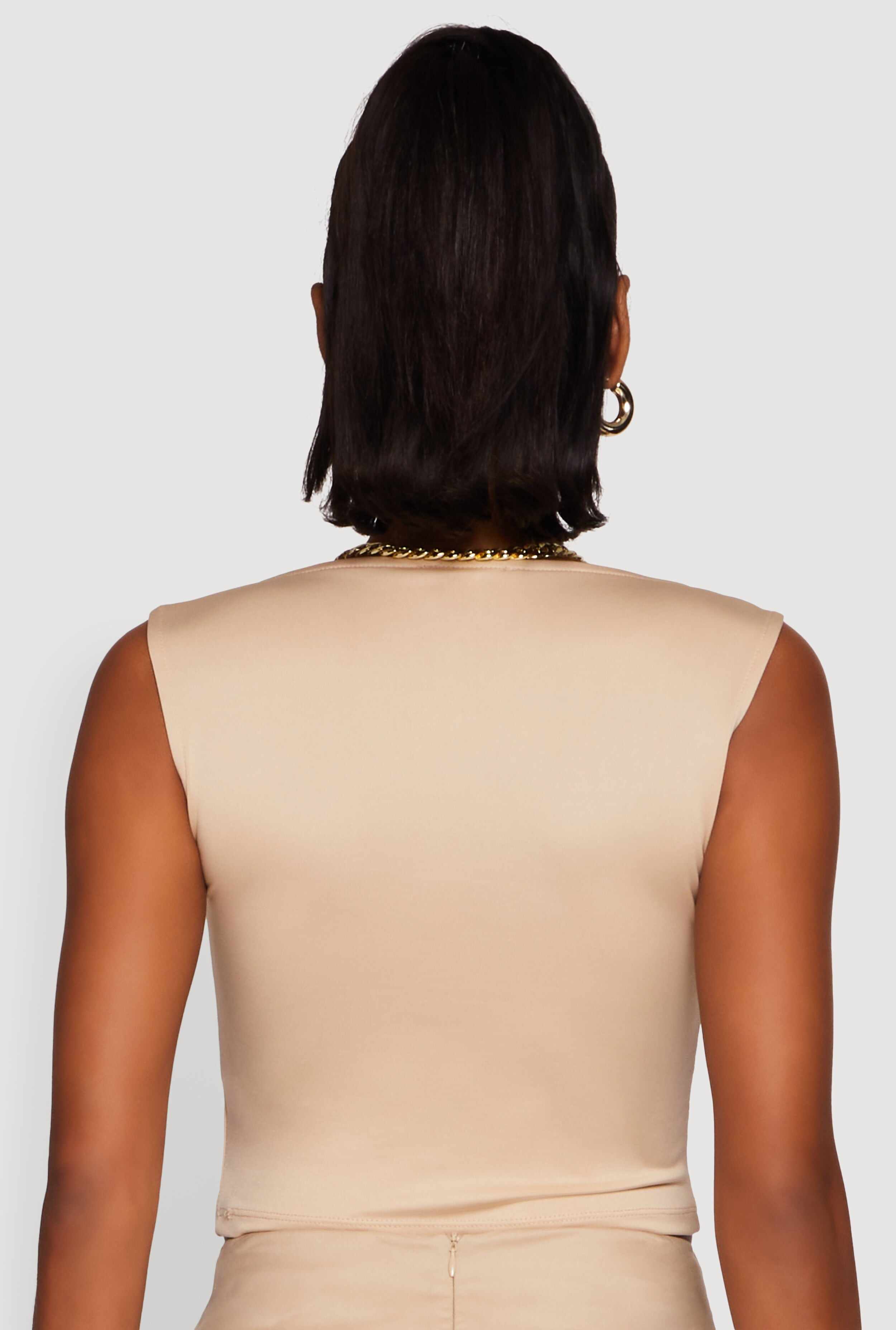 Iris Sweetheart Cropped Tank Top