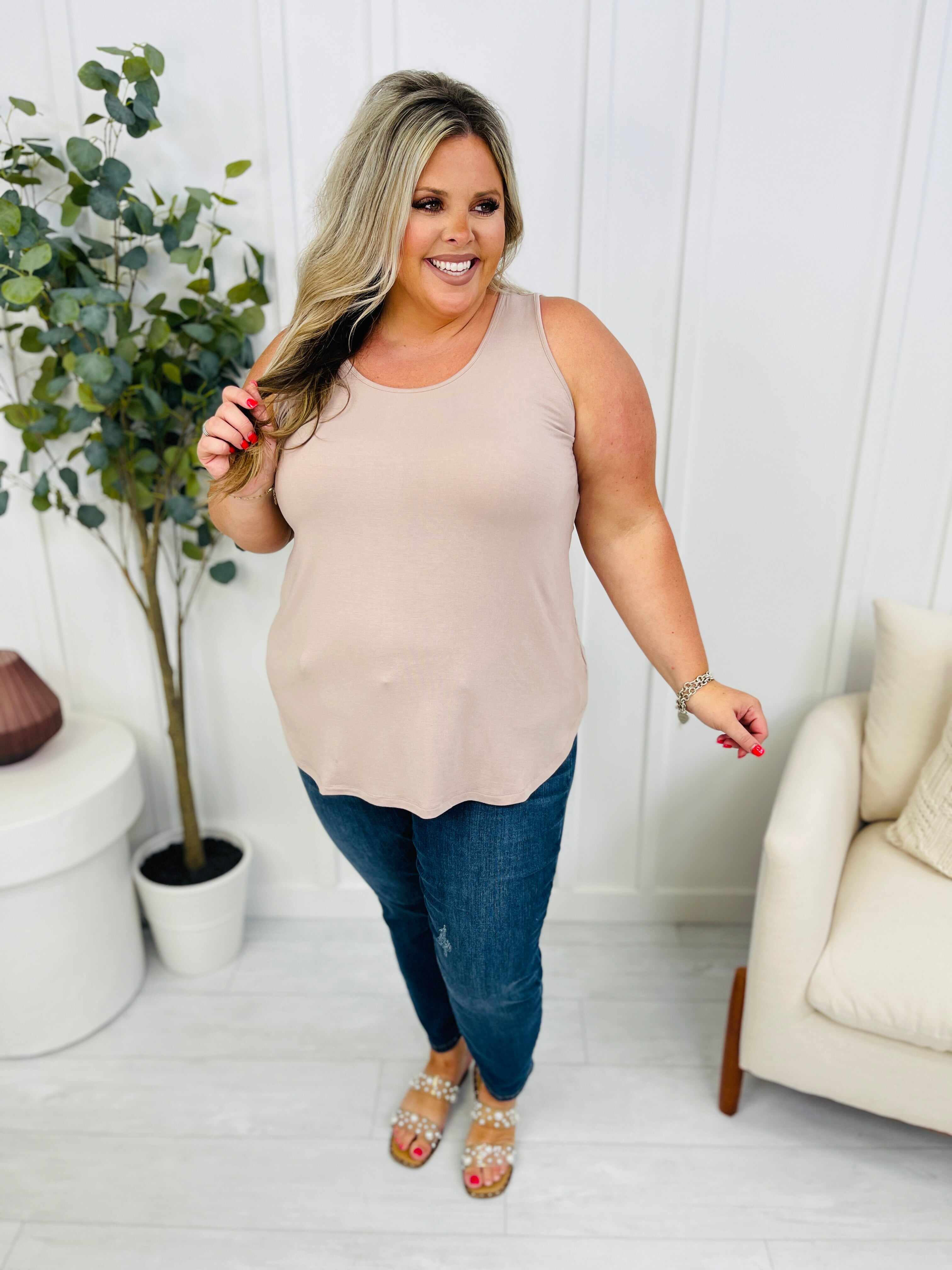 Mid Rise Plus/Reg Everyday Essential Relaxed Fit Jeans - Multiple Inseams!