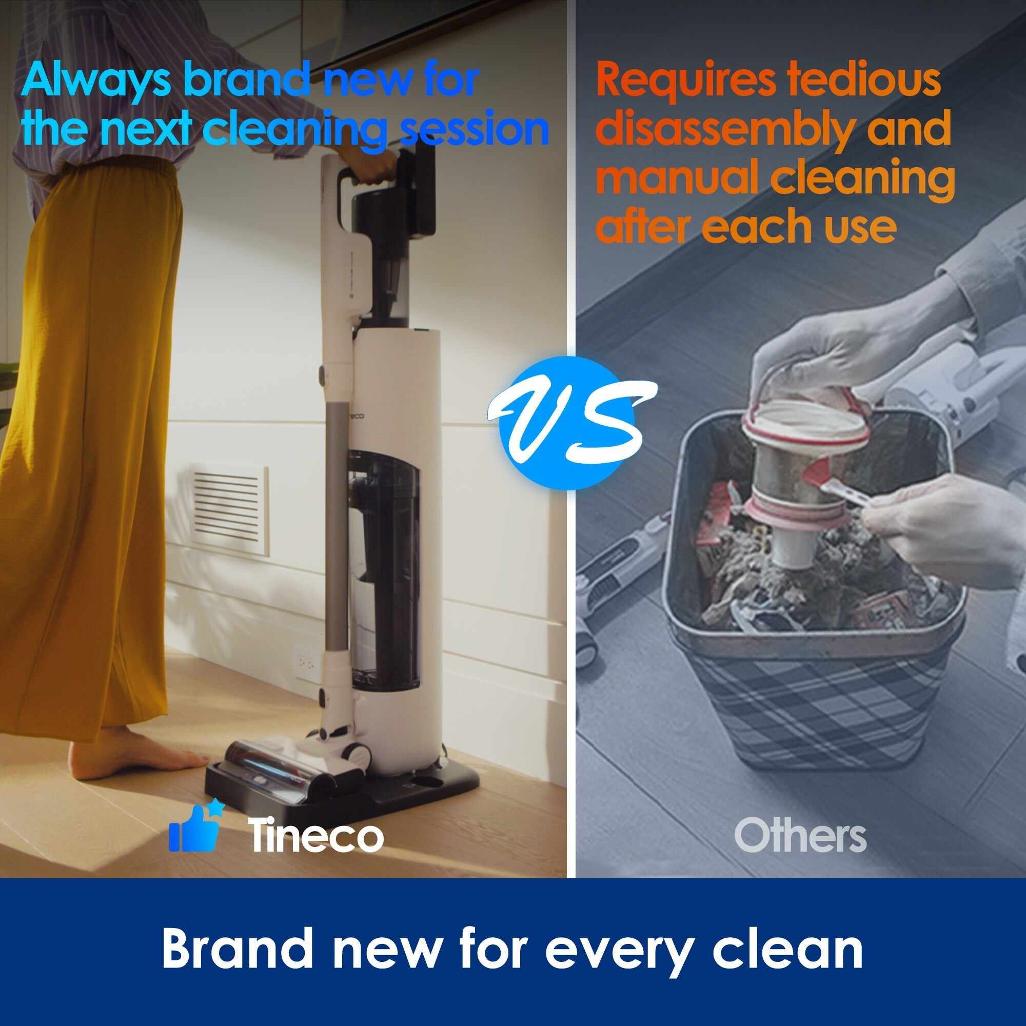 Tineco Pure ONE Station 5 Smart Cordless Vacuum