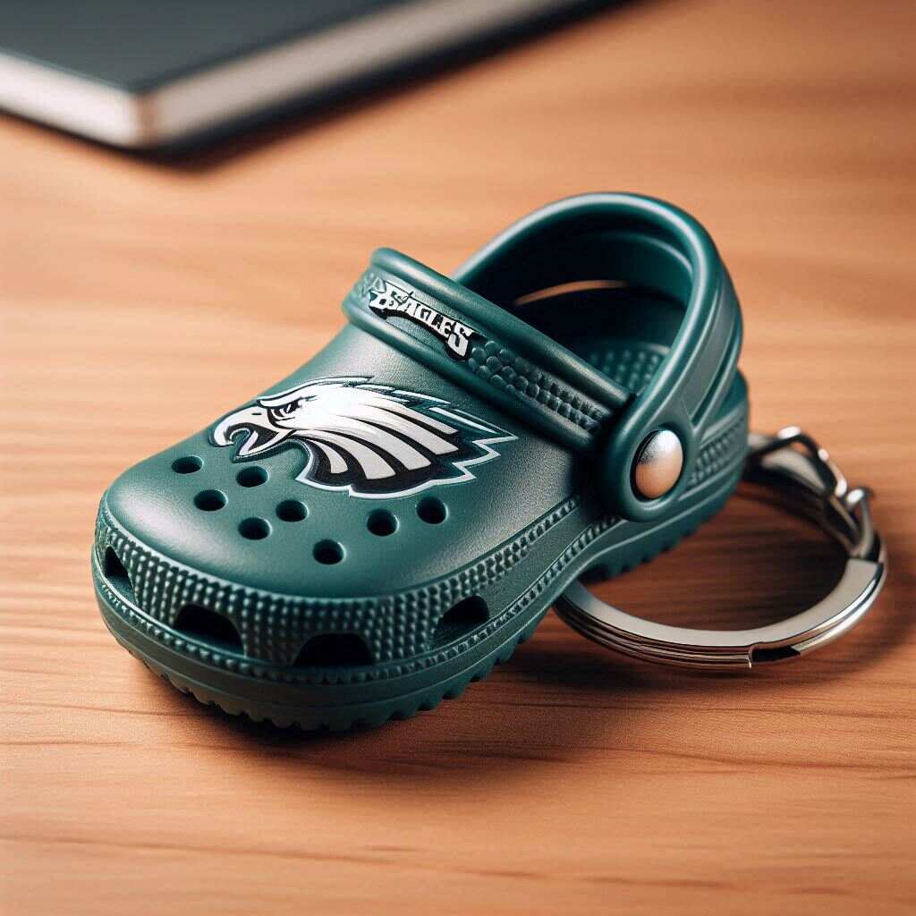 🩴🏈NFL Crocs-Style Keychain