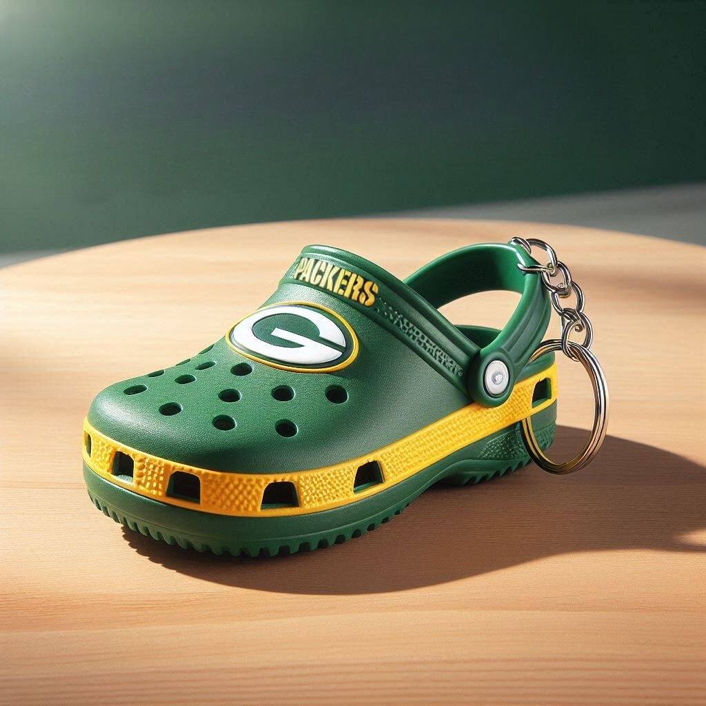 🩴🏈NFL Crocs-Style Keychain