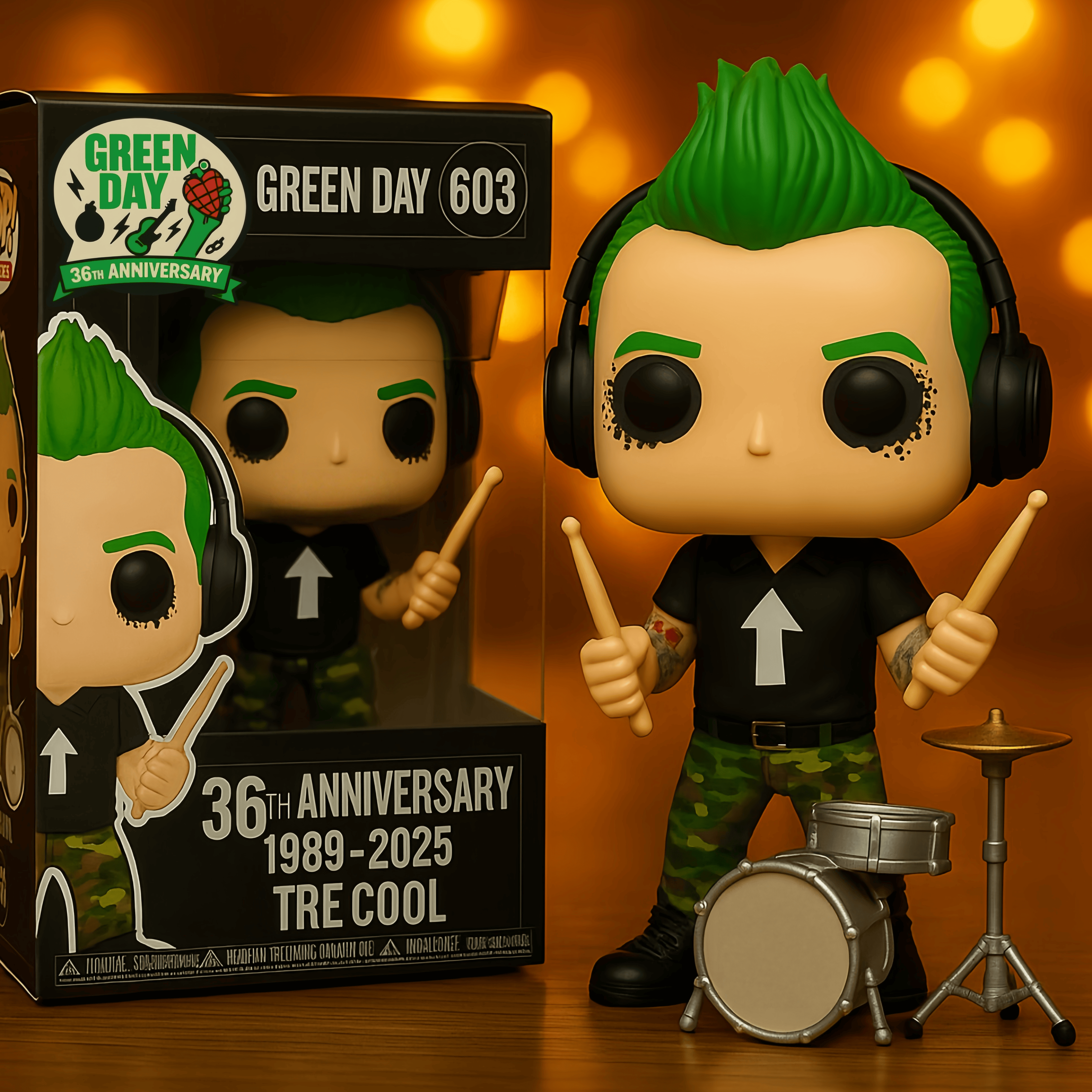 Green Day 36th Anniversary POP Figure!