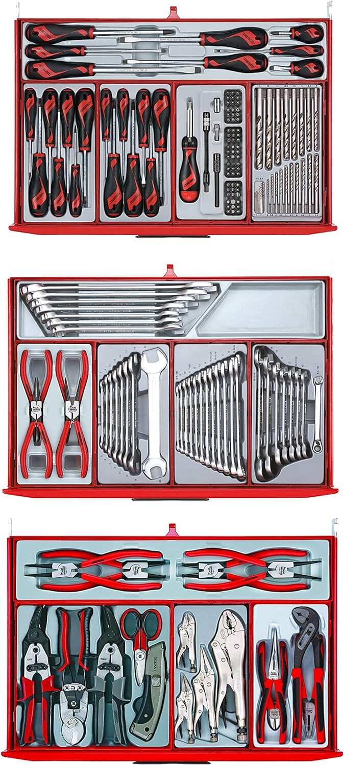 Teng Tools 1100 Piece Complete Mixed Monster Mega Master Hand Tool Kit - TCMONSTER02