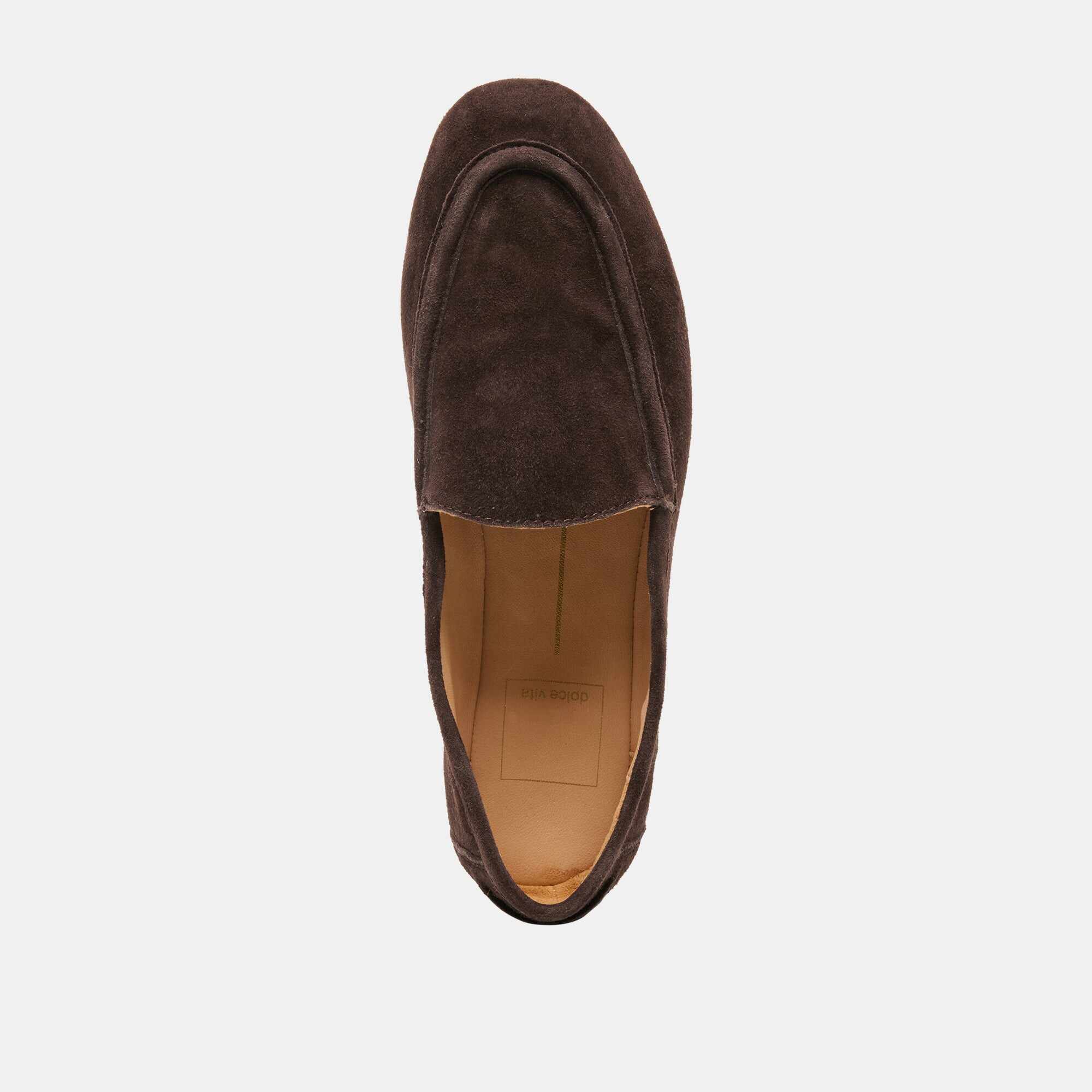 MATTIE LOAFERS DK BROWN SUEDE