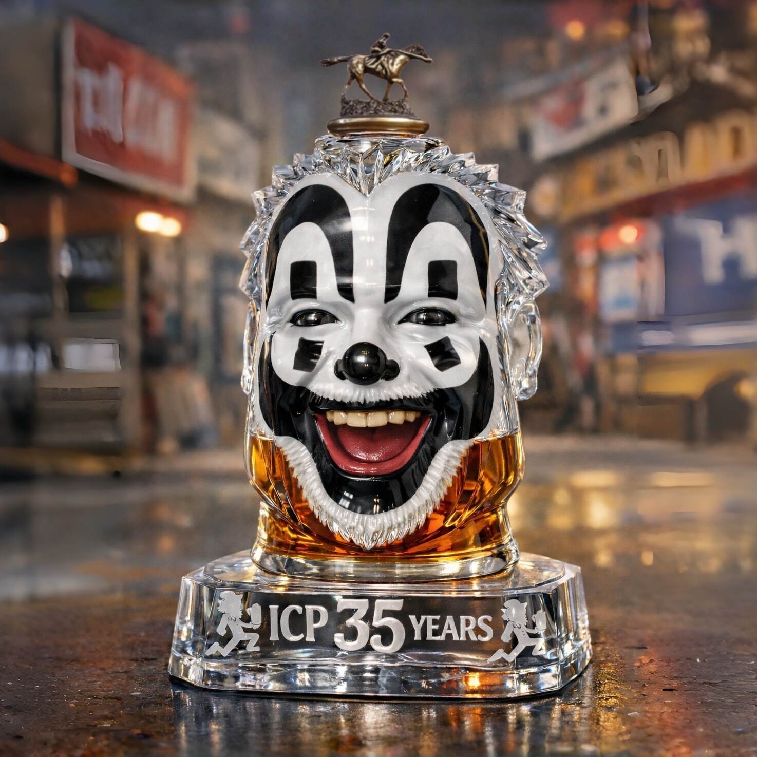 ICP 35th Anniversary Whiskey Bottle