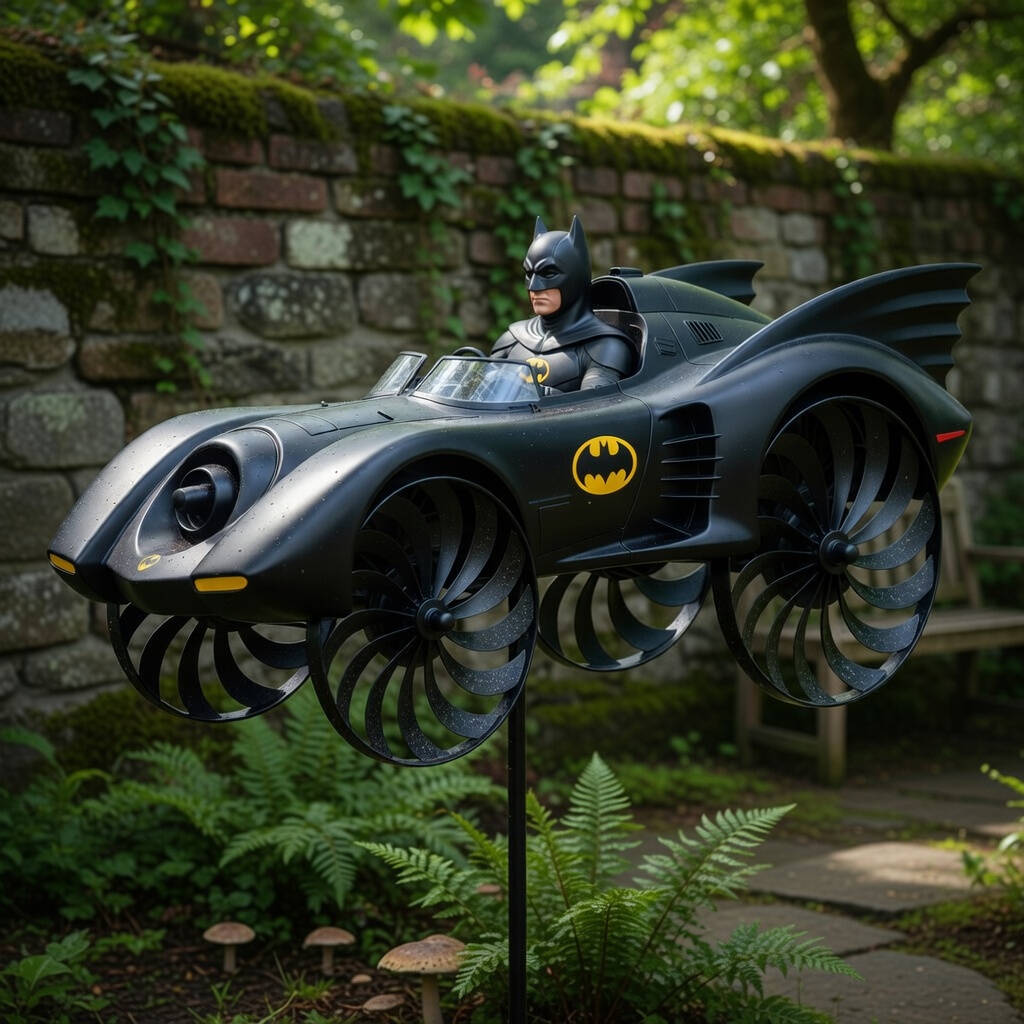 Batman Garden Wind Spinner