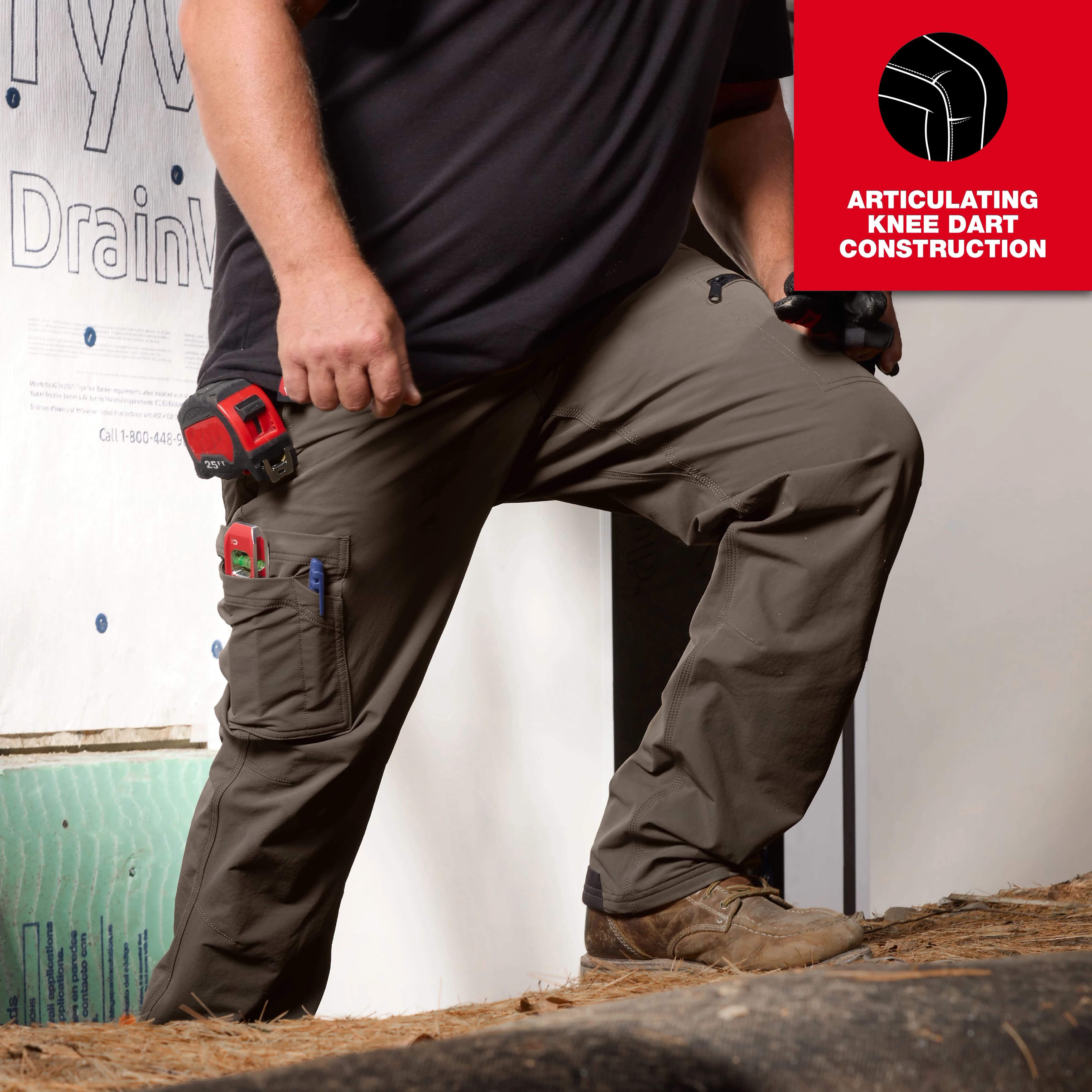🔥Men's Ripstop Tech Pants,Water Resistant Outdoor Tactical Pants