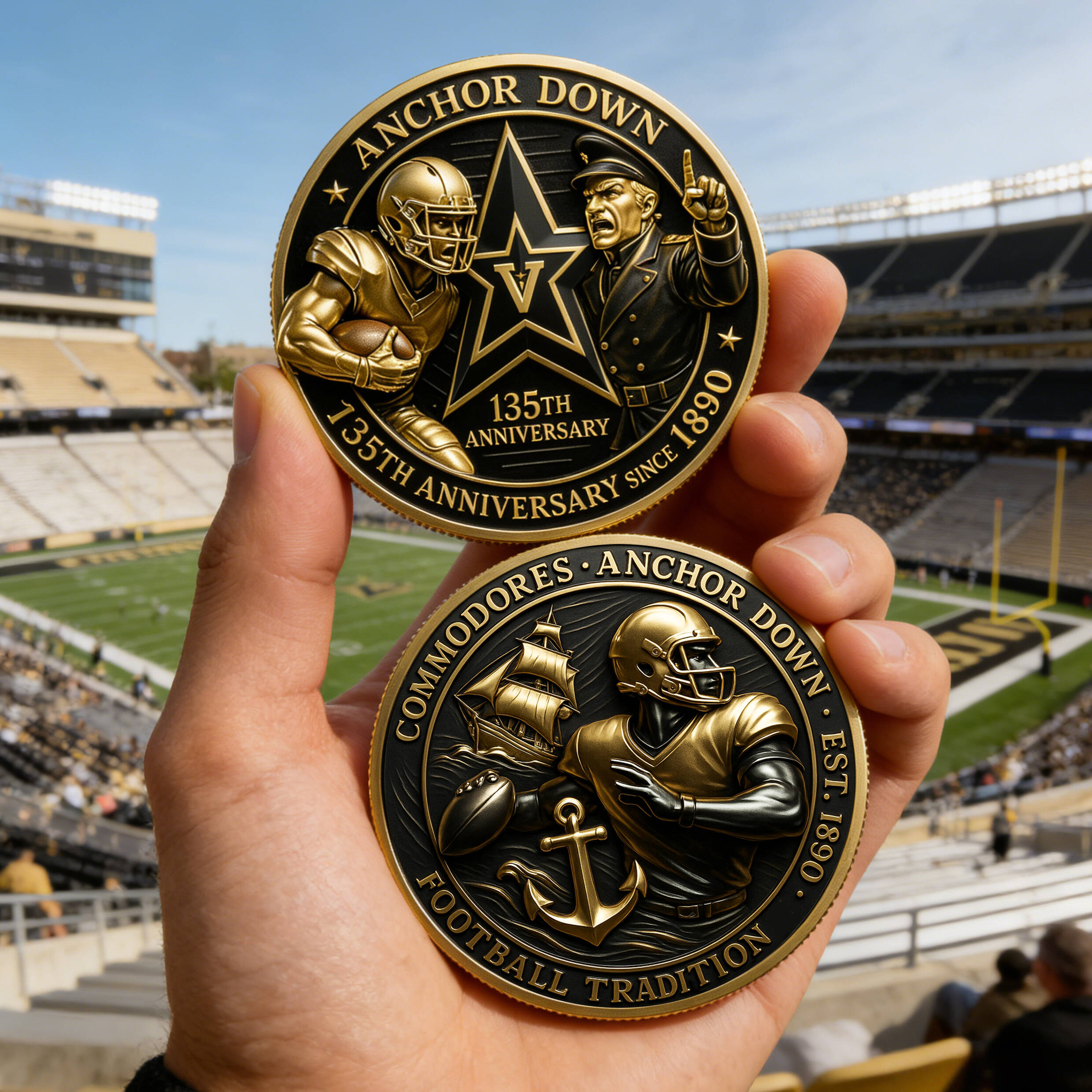 Vanderbilt 135th Anniversary Commemorative Coin