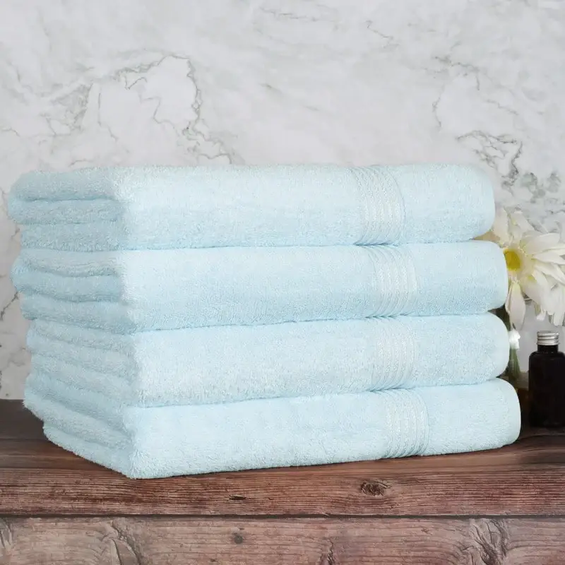 Blue Nile Mills Ibiza Egyptian Cotton Bath Towel, Set of 4