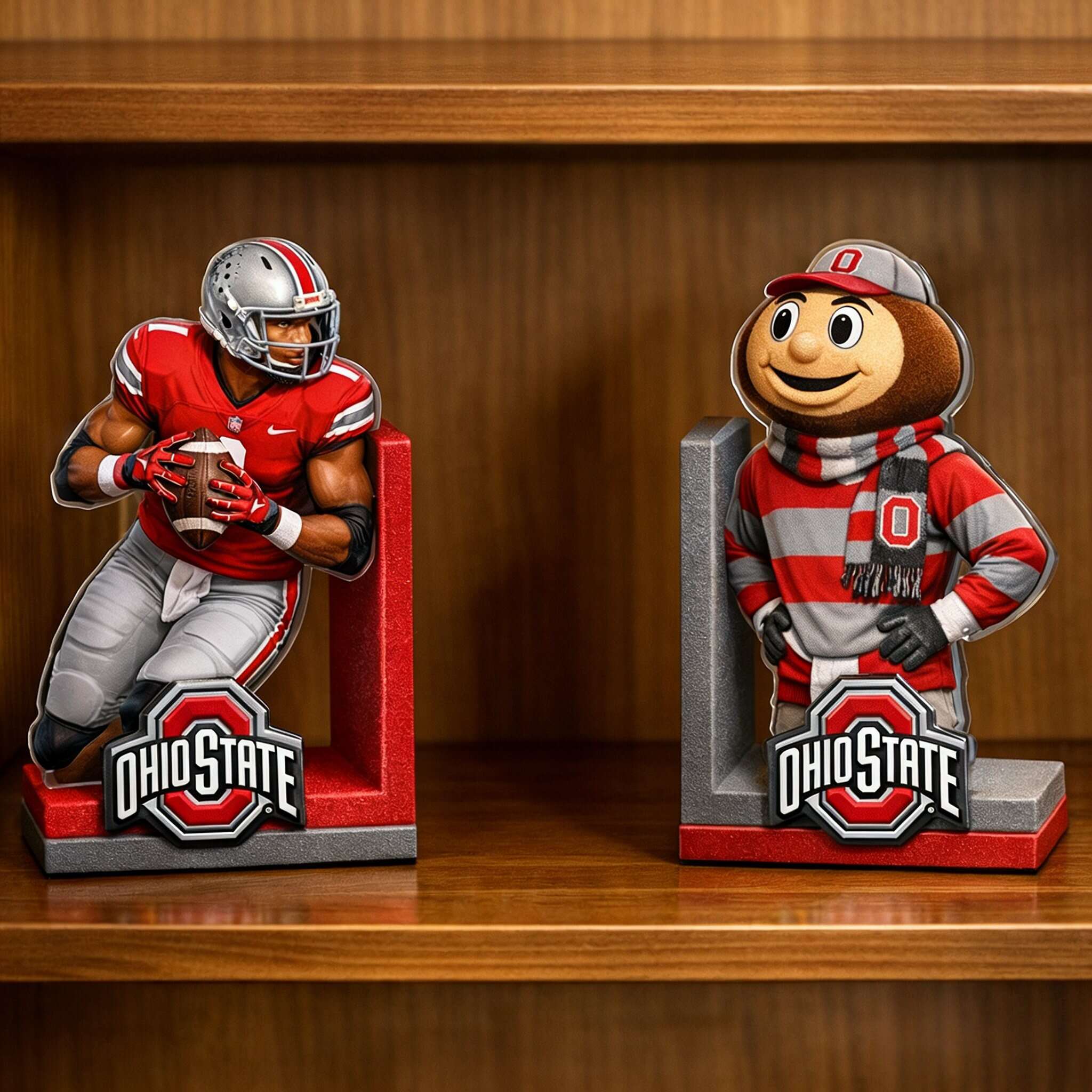 Buckeyes 2026 Anniversary Bookends