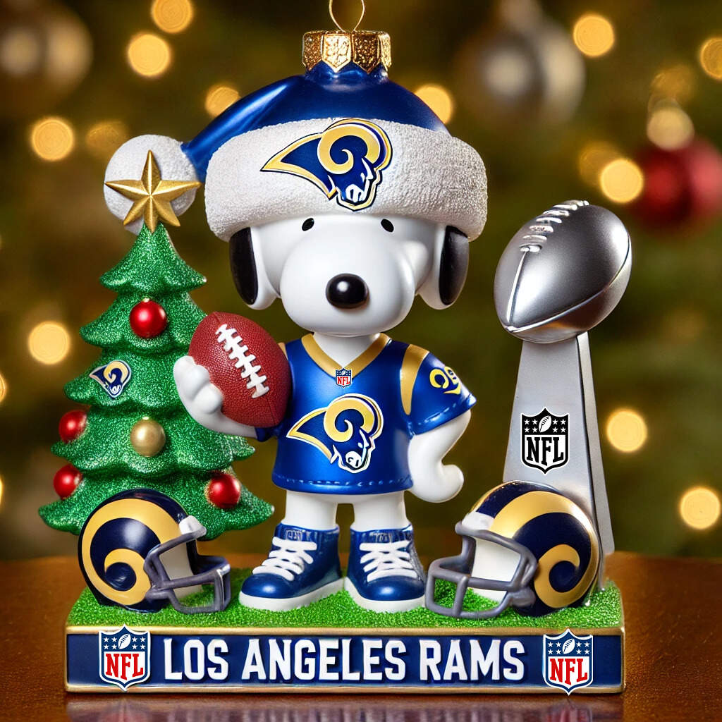 Football Team Christmas Ornaments