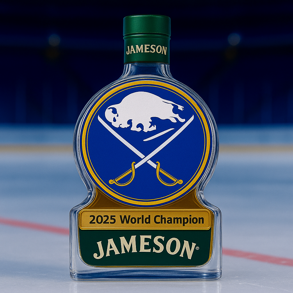 Glory on Ice Whisky Bottle – 2025 World Champion Edition