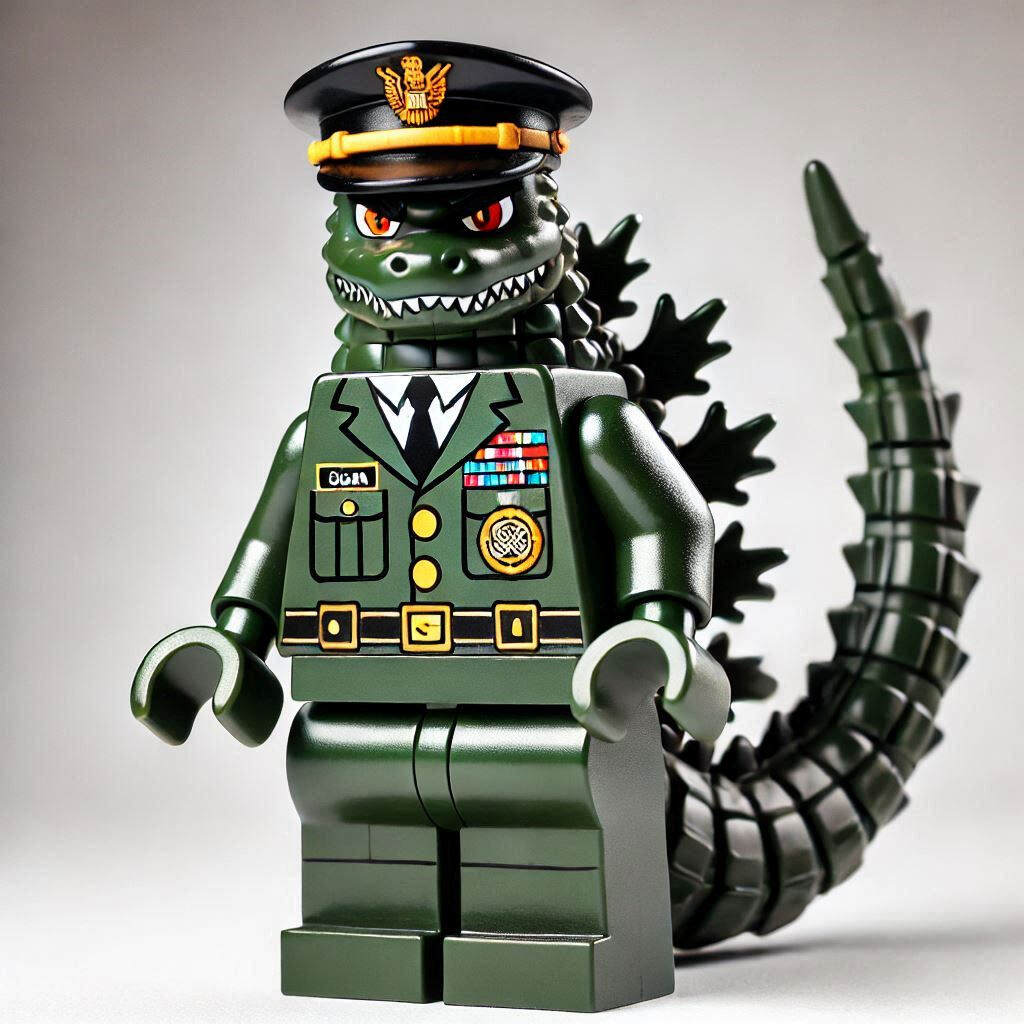 American Soldier Godzi Minifigure