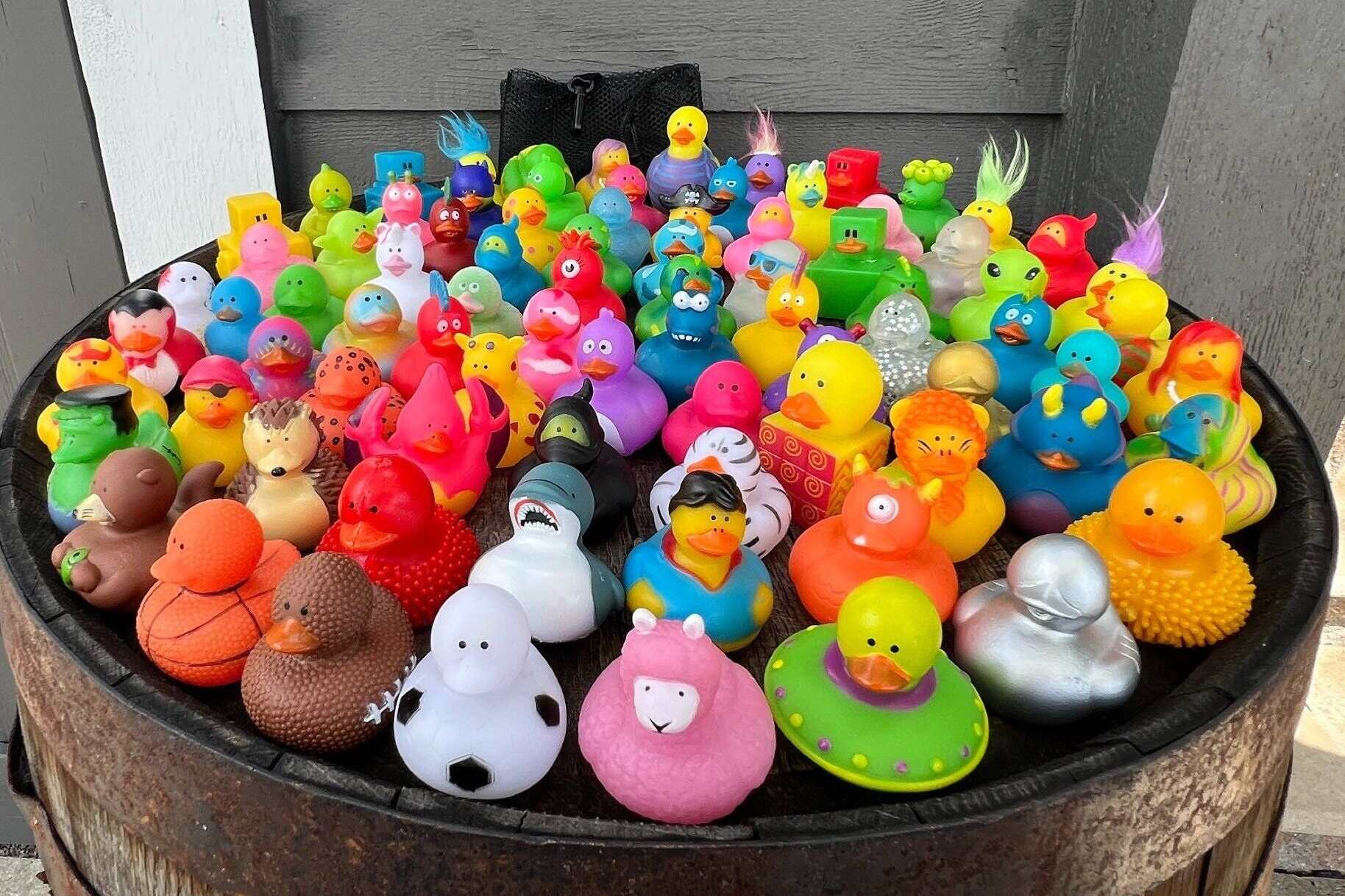 Mixed Rubber Ducks Jeep Rubber Ducks Bulk Set - For Ducks Cruising Ducks
