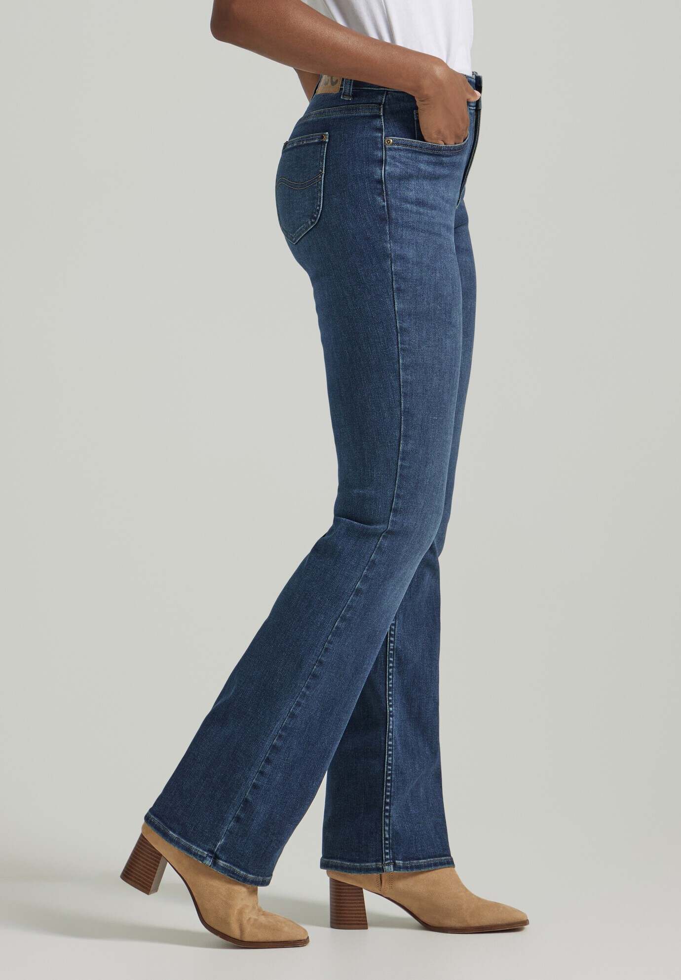 Ultra Lux Comfort With Flex Motion Bootcut Jean Jean