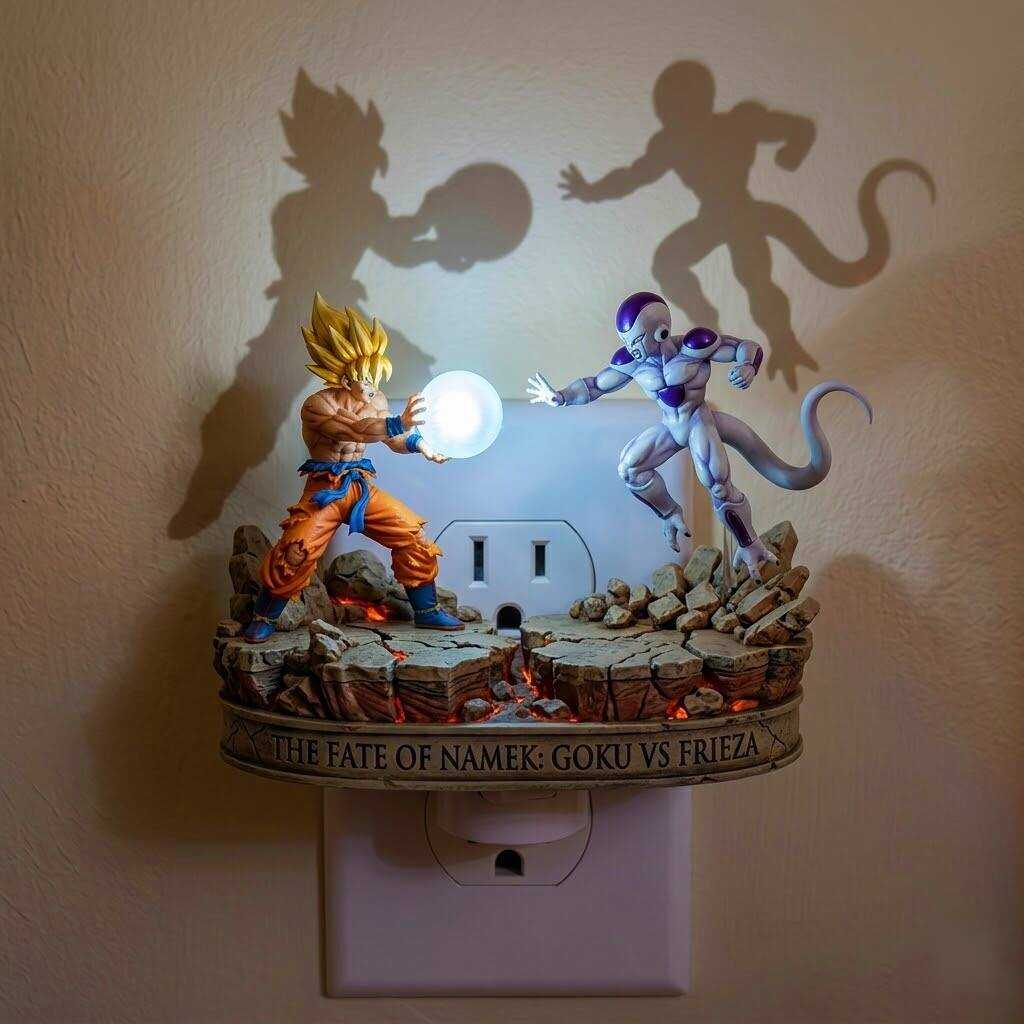 Dragon Ball Night Light-GOKU VS FRIEZA