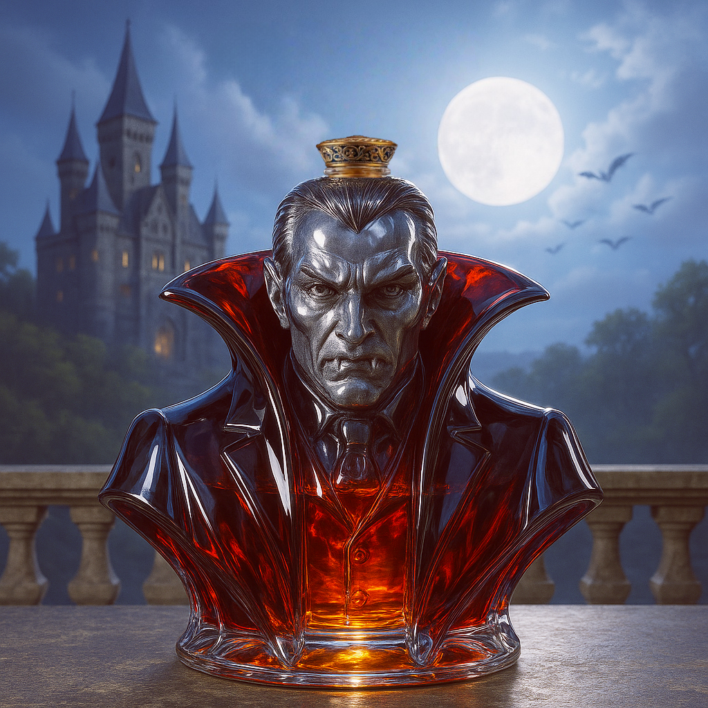 Dracula Whiskey Bottle