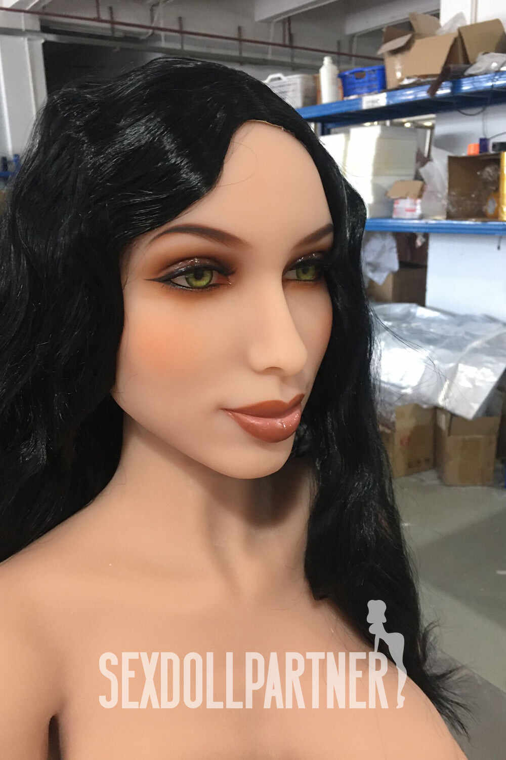 6YE Elita 4.95ft/ 151cm #147 Head TPE Latina Sexy Full Size Huge Butt Sex doll