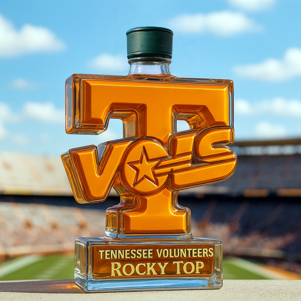 Tennessee Volunteers Limited-Edition Whiskey Bottle