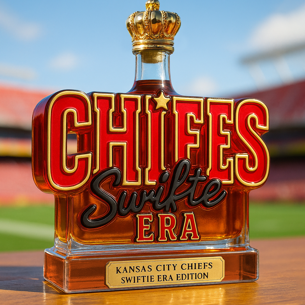 TS × Kansas City Chiefs Whisky Bottle