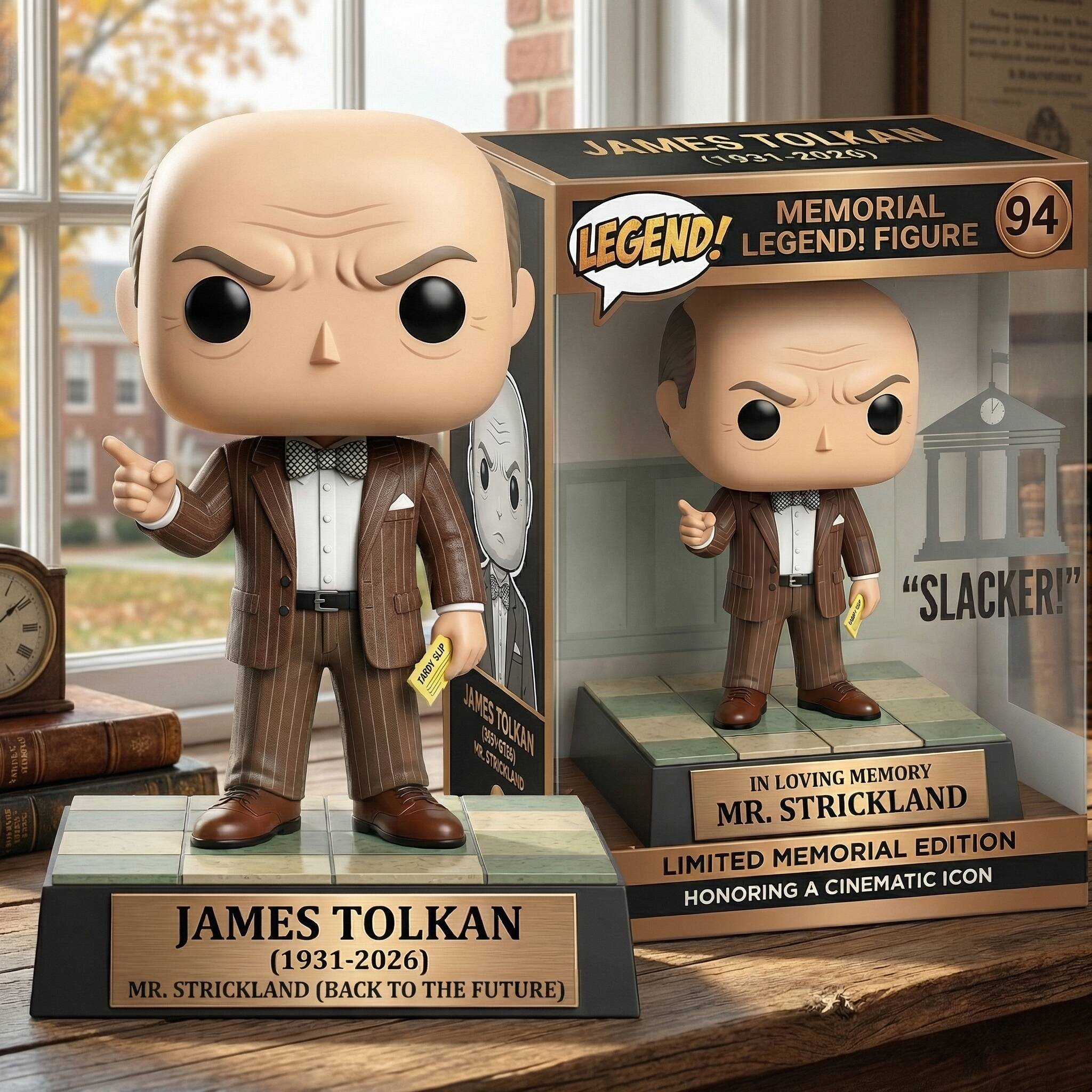 James Tolkan Legend Memorial Pop!